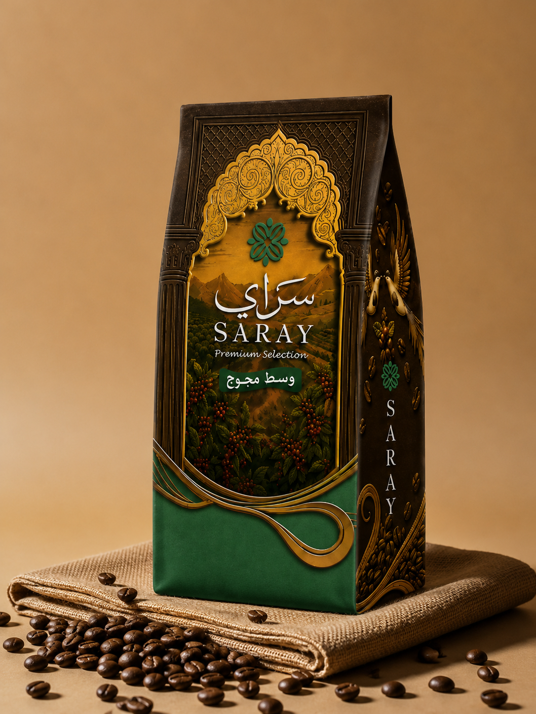قهوة تركيه وسط محوج